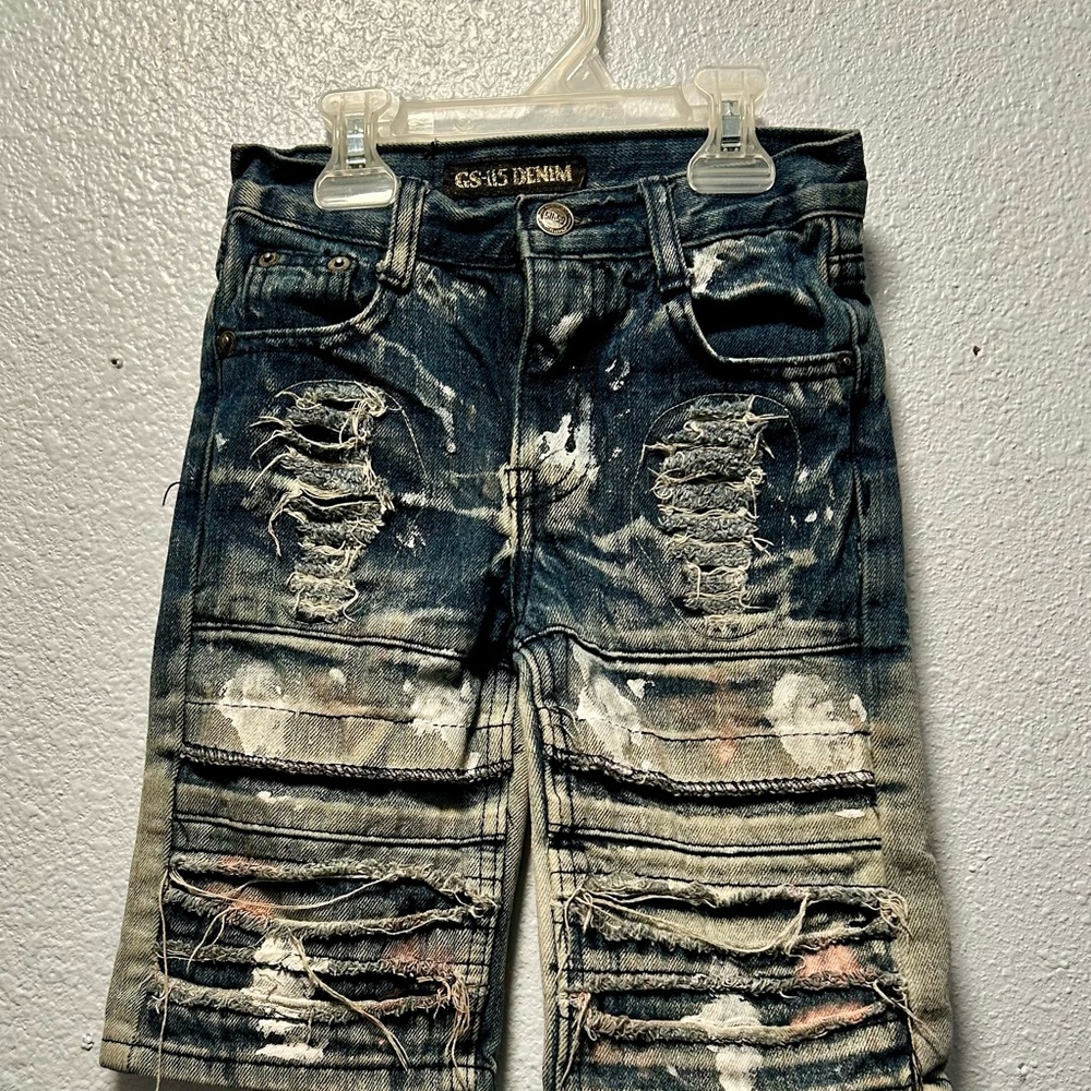 Boy’s Distressed Shorts